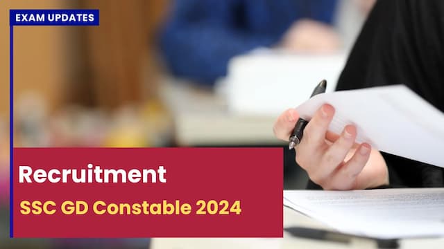 SSC GD Constable 2024 Recruitment - Vacancy for 39481 Govt Jobs