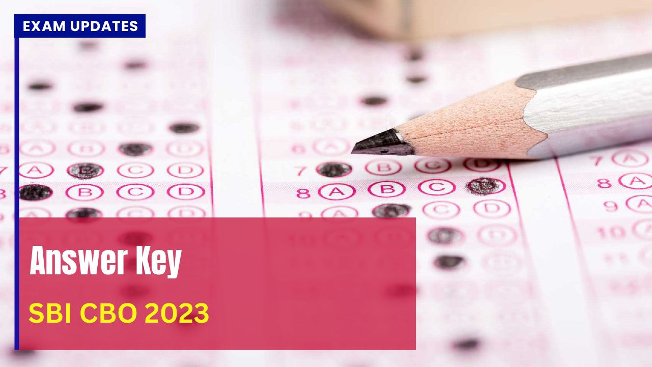 SBI CBO Answer Key 2023 - Check your Performance