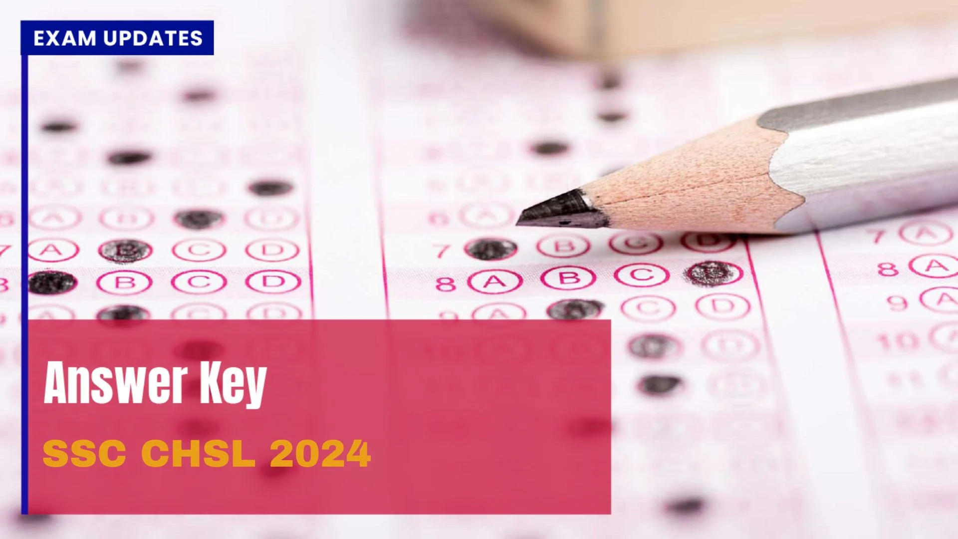 SSC CHSL Answer Key 2024 Check your Performance