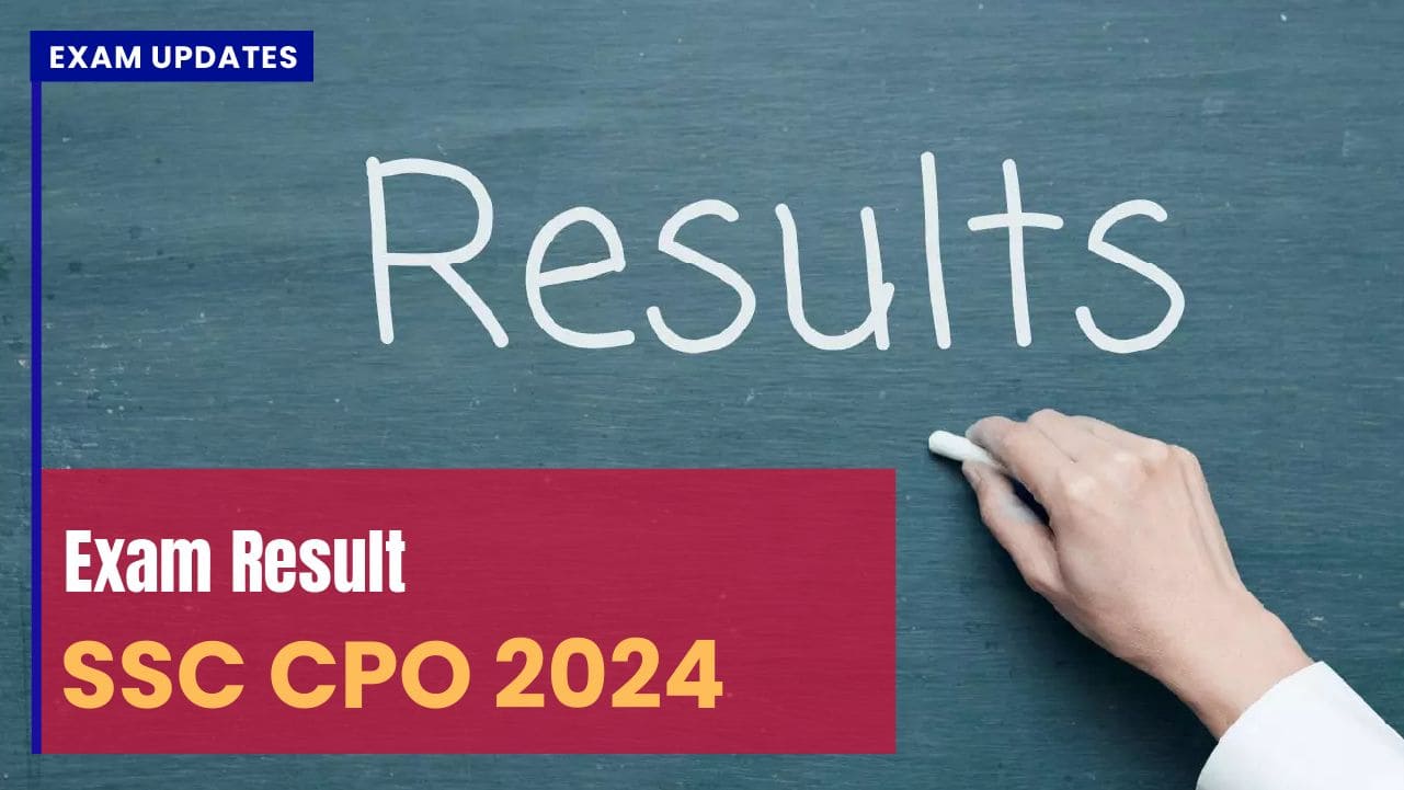 SSC CPO Result 2024 Check Your Name in the Merit List