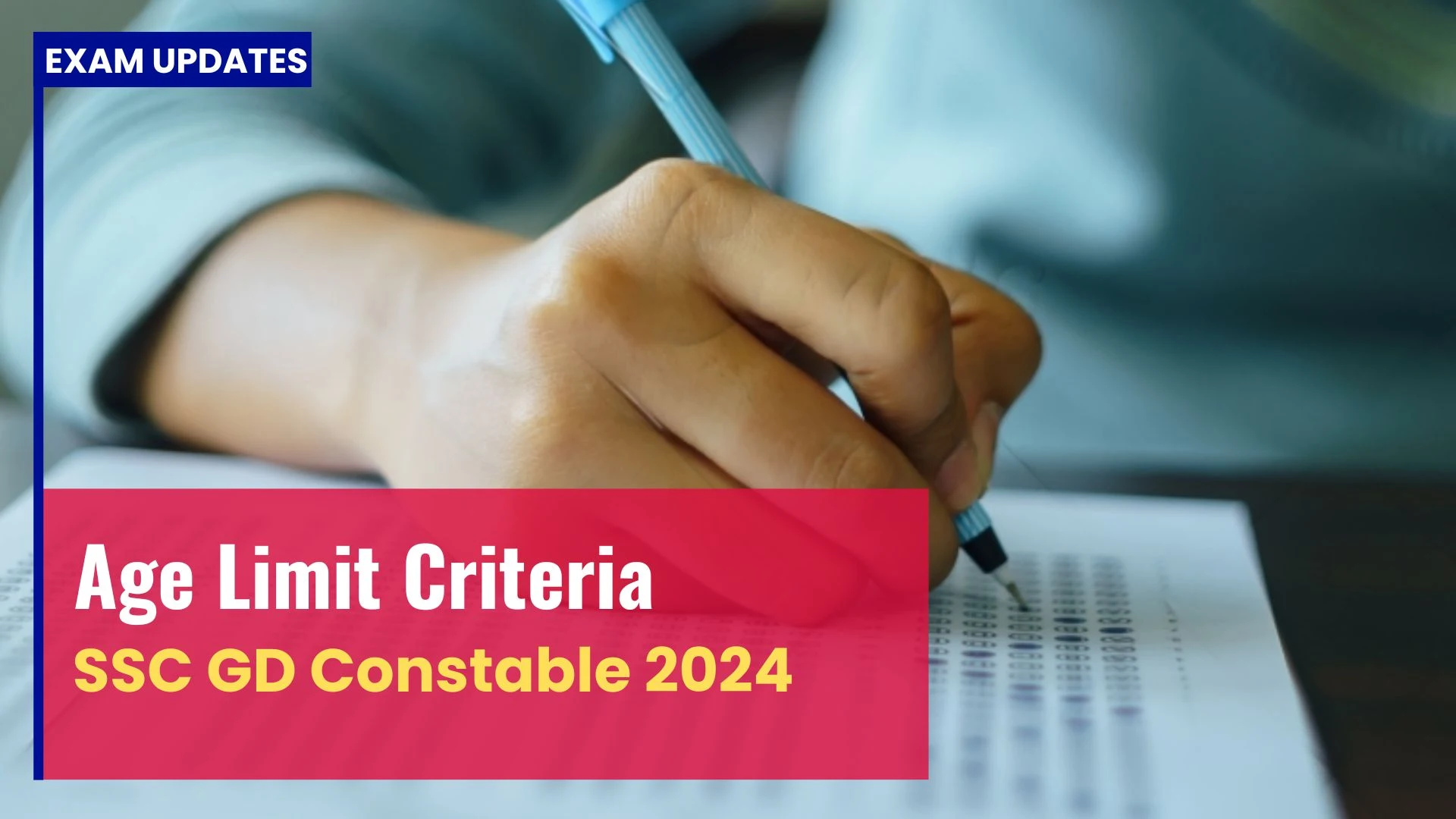 SSC GD Constable Age Limit 2024 Know Detailed Eligibility Criteria