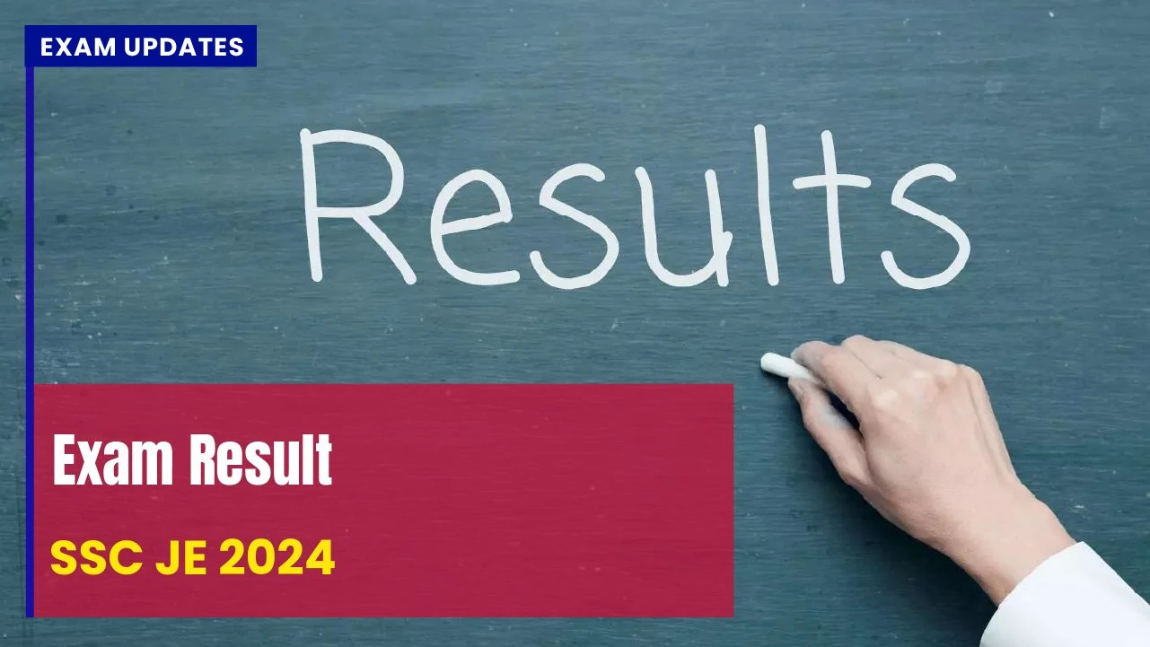 SSC JE Result 2024 Check Your Name in the Merit List