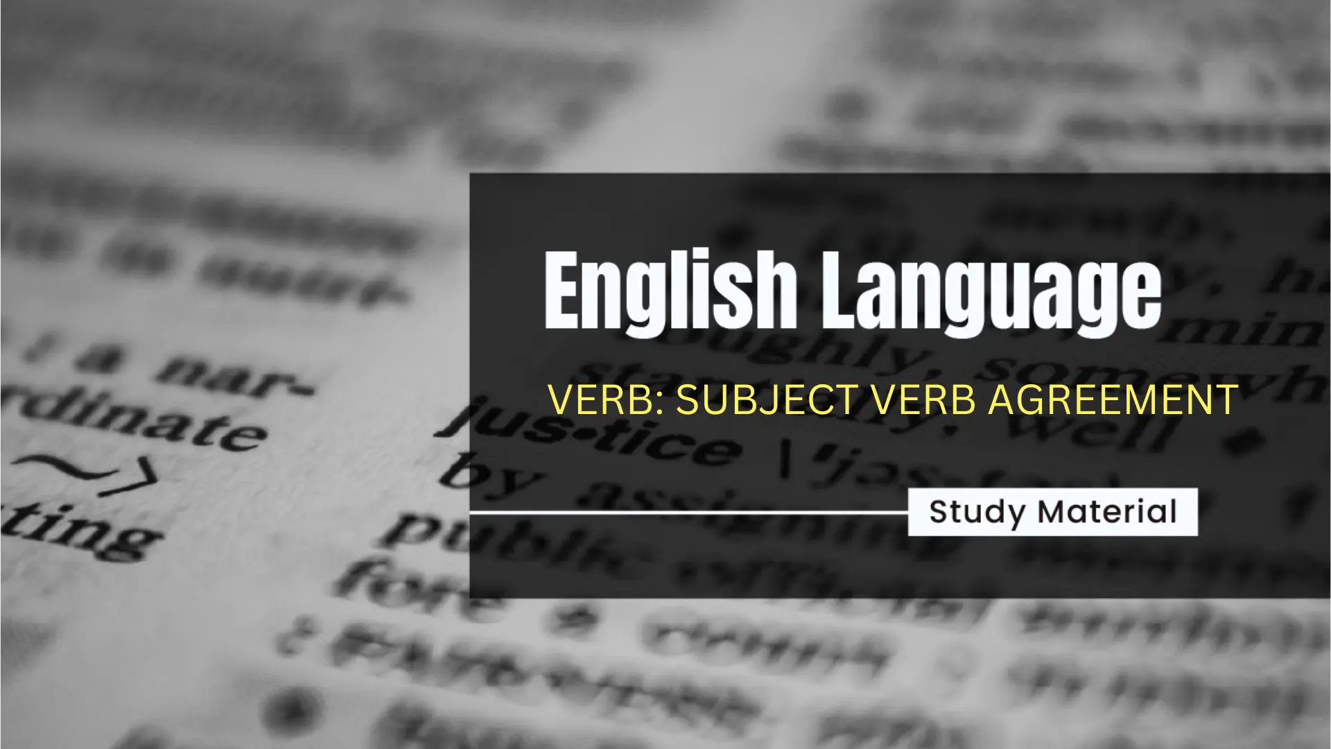 Subject Verb Agreement Definition Types Functions And Rules With Examples 6420